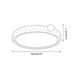 Ritta Plafonnier Rond Travertin Mignon - Neutralighting