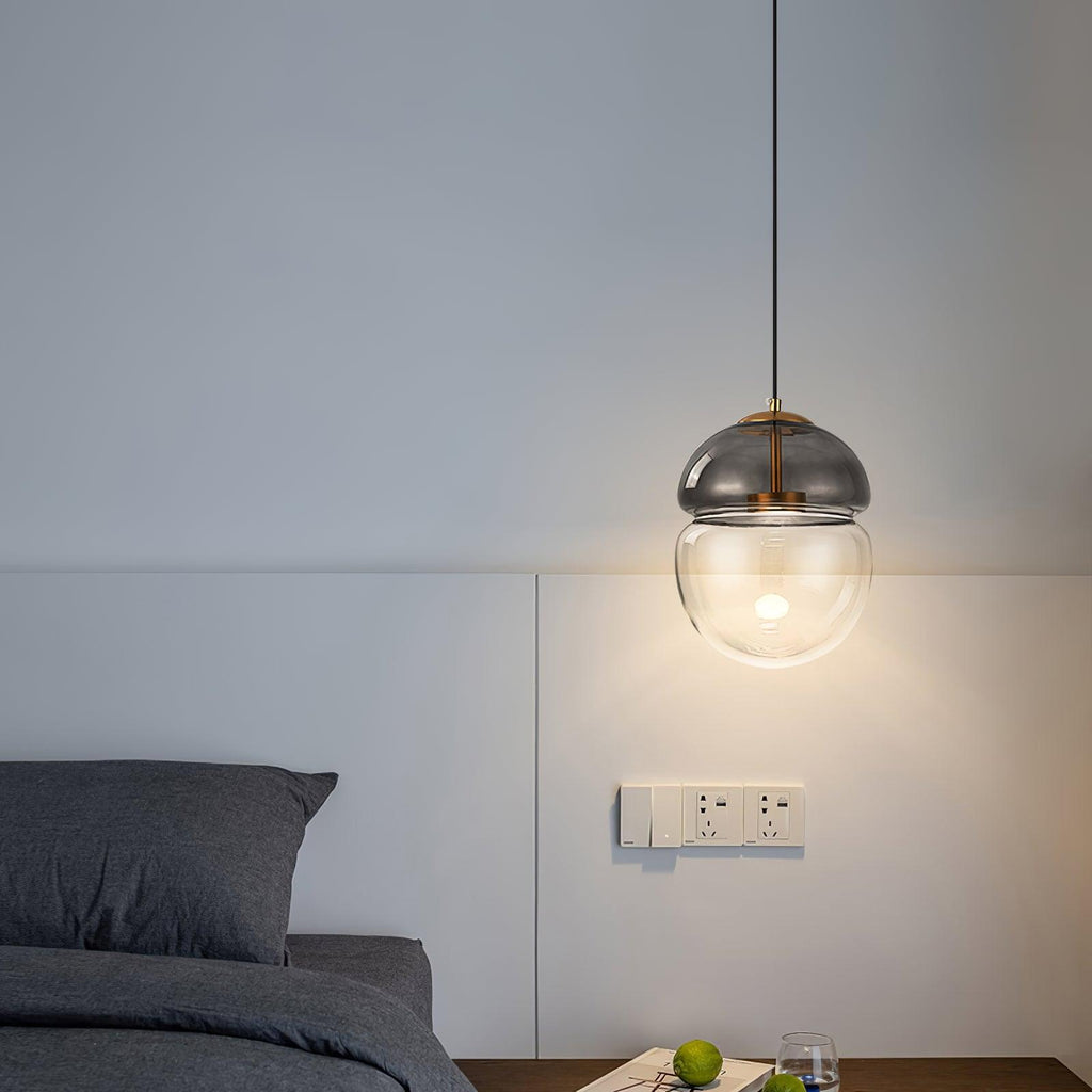 Aged Lampe Suspension Verre Dôme Minimaliste - Neutralighting
