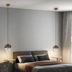 Aged Lampe Suspension Verre Dôme Minimaliste - Neutralighting