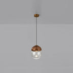 Aged Lampe Suspension Verre Dôme Minimaliste - Neutralighting