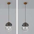 Aged Lampe Suspension Verre Dôme Minimaliste - Neutralighting