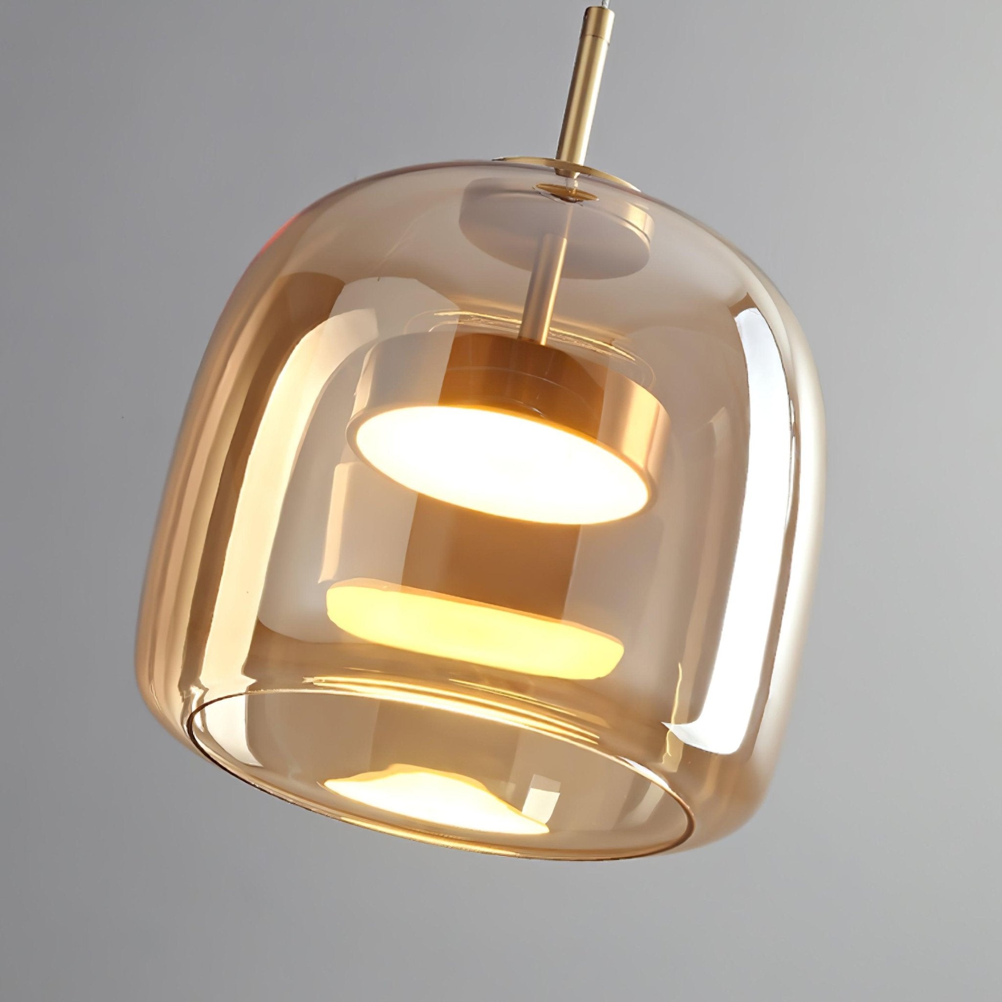 Obsidian Lampe Pendante en Verre Moderne - Neutralighting