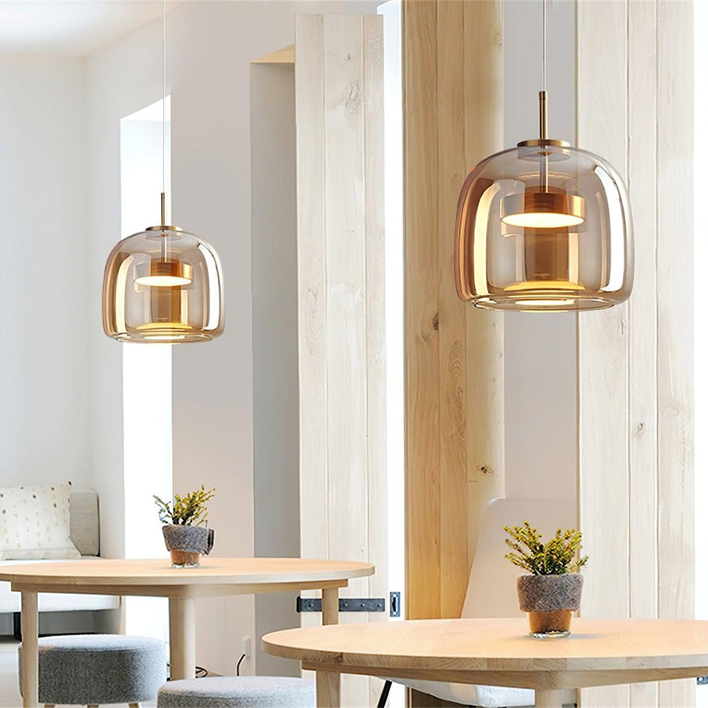 Obsidian Lampe Pendante en Verre Moderne - Neutralighting