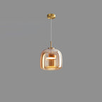 Obsidian Lampe Pendante en Verre Moderne - Neutralighting