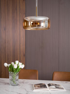 Obsidian Lampe Pendante en Verre Moderne - Neutralighting