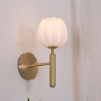 Ralin Applique Murale Fleurs en Albâtre - Neutralighting