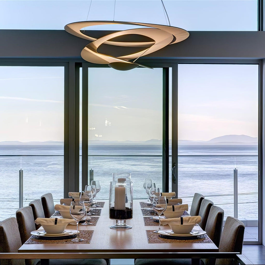 Micro Lustre LED Anneaux Tourbillonnants - Neutralighting