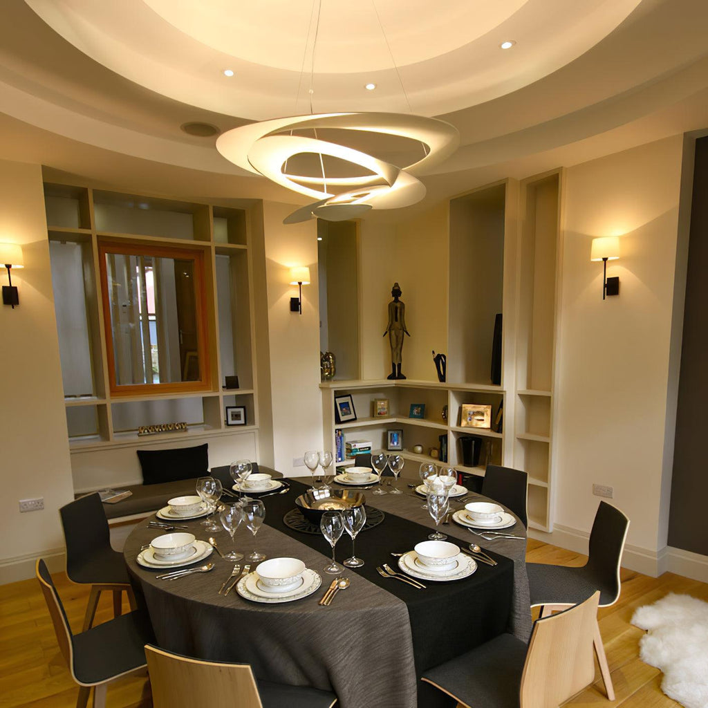 Micro Lustre LED Anneaux Tourbillonnants - Neutralighting