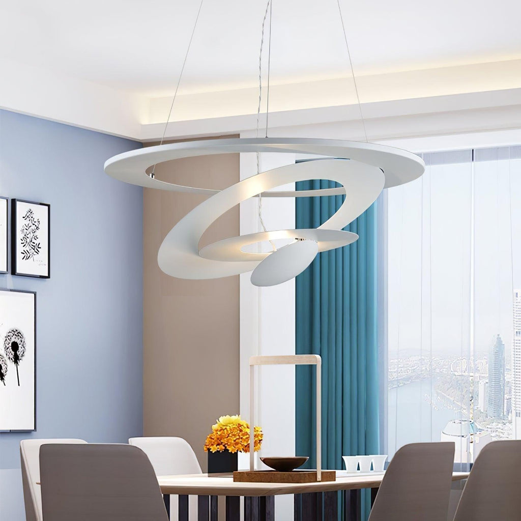 Micro Lustre LED Anneaux Tourbillonnants - Neutralighting
