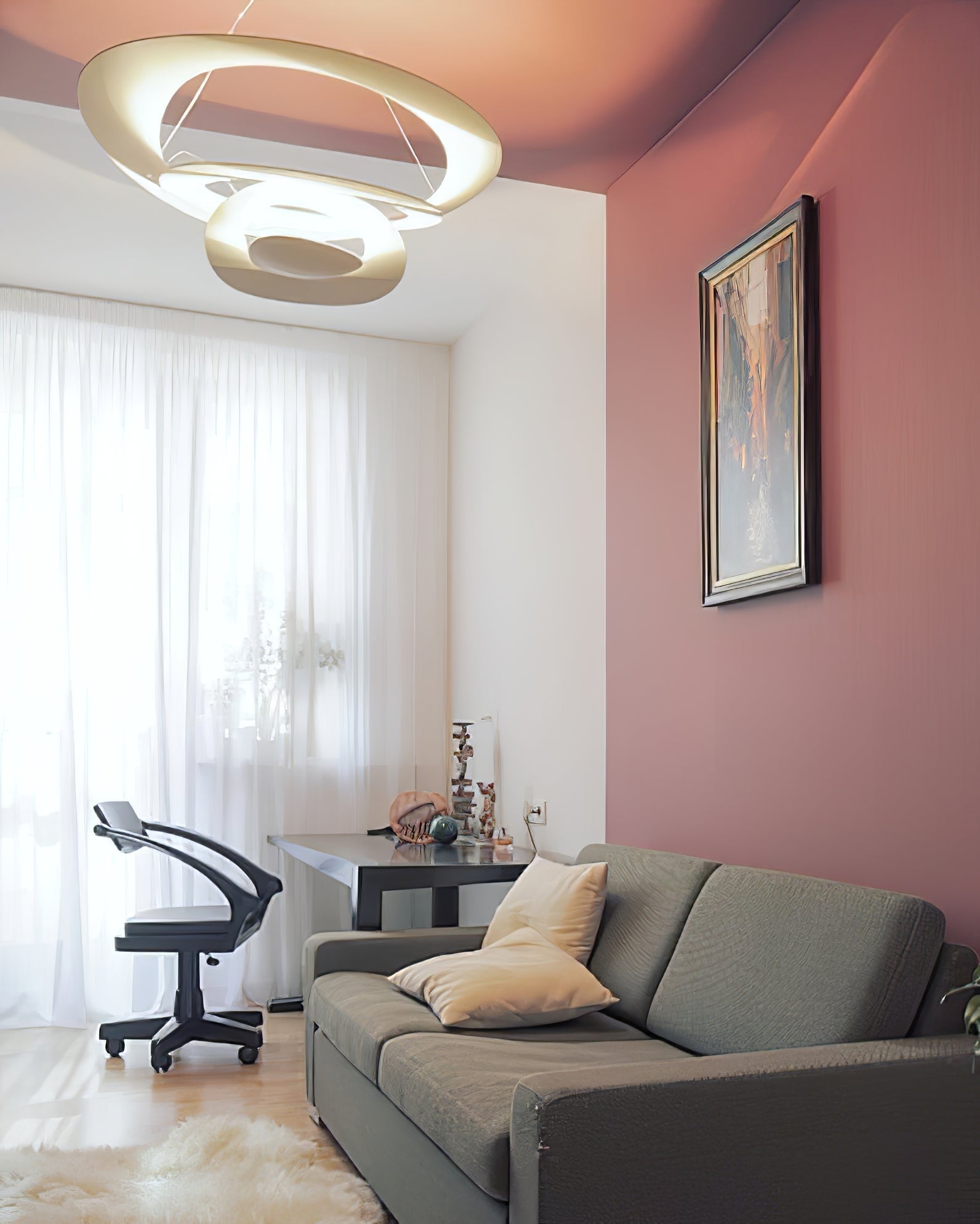 Micro Lustre LED Anneaux Tourbillonnants - Neutralighting