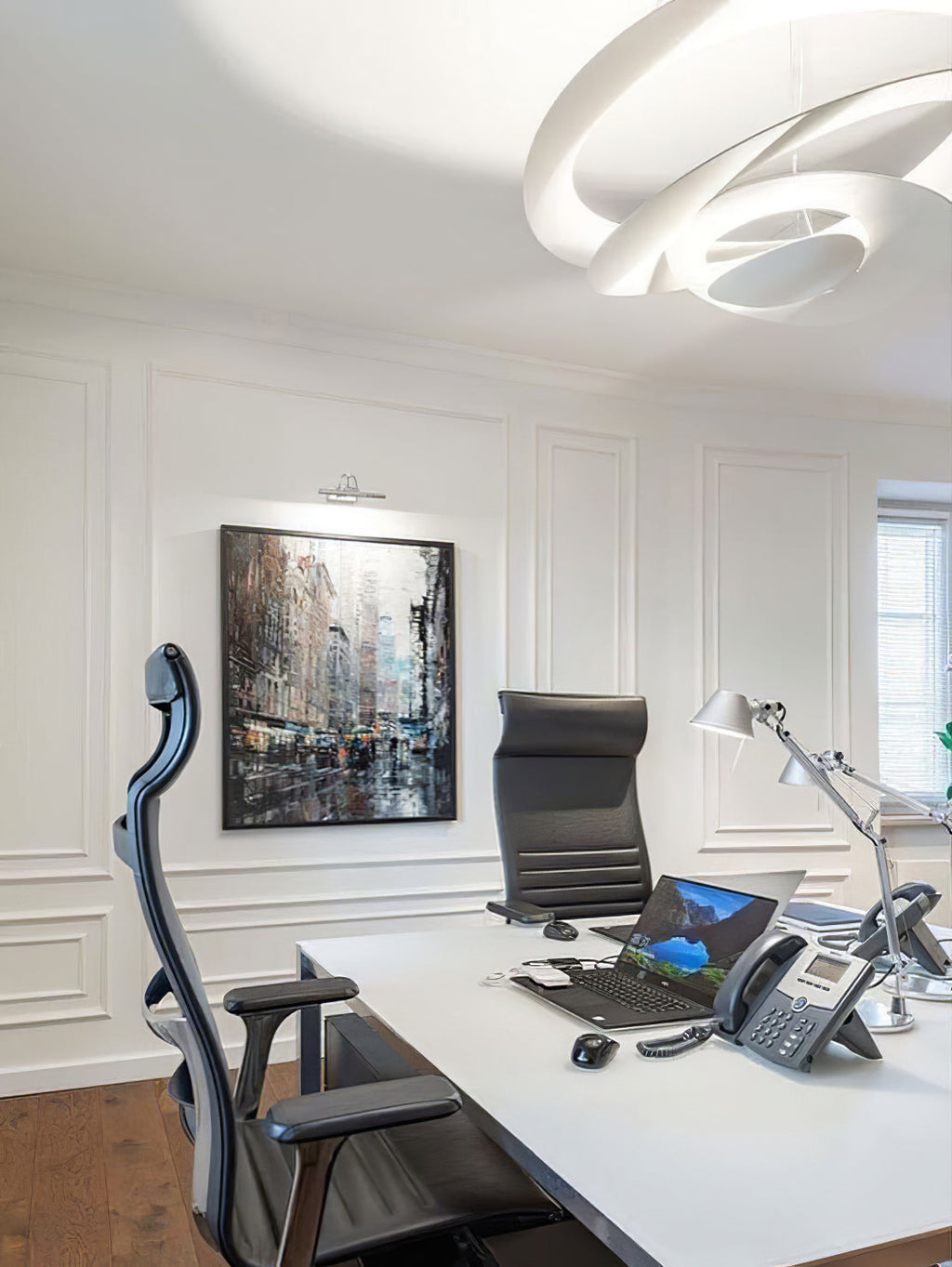 Micro Lustre LED Anneaux Tourbillonnants - Neutralighting