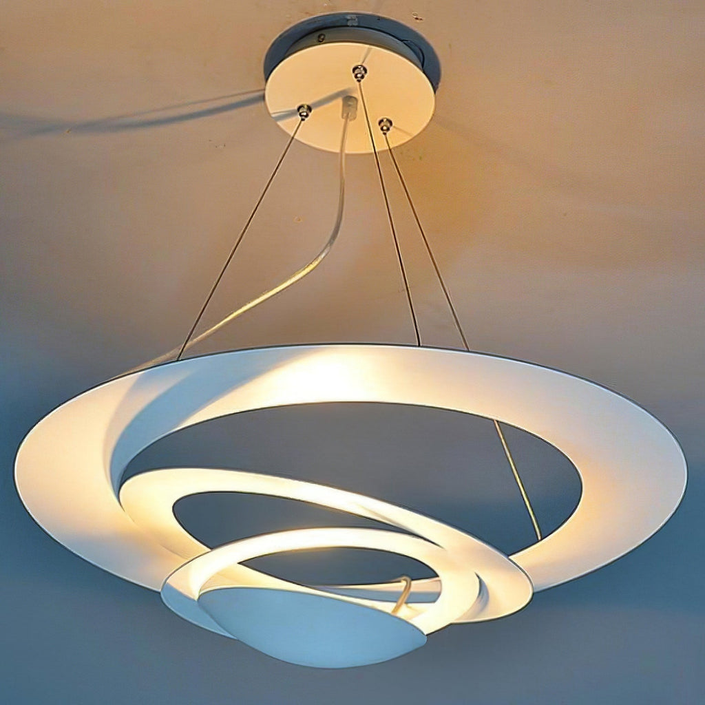 Micro Lustre LED Anneaux Tourbillonnants - Neutralighting