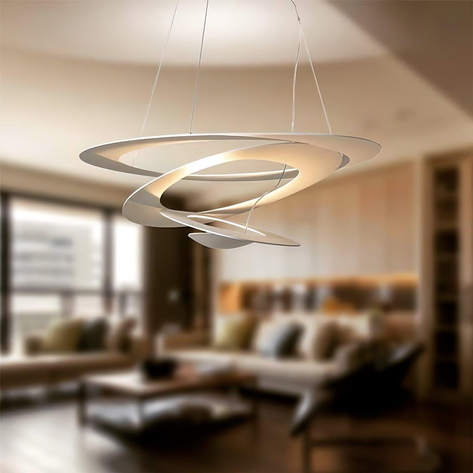 Micro Lustre LED Anneaux Tourbillonnants - Neutralighting