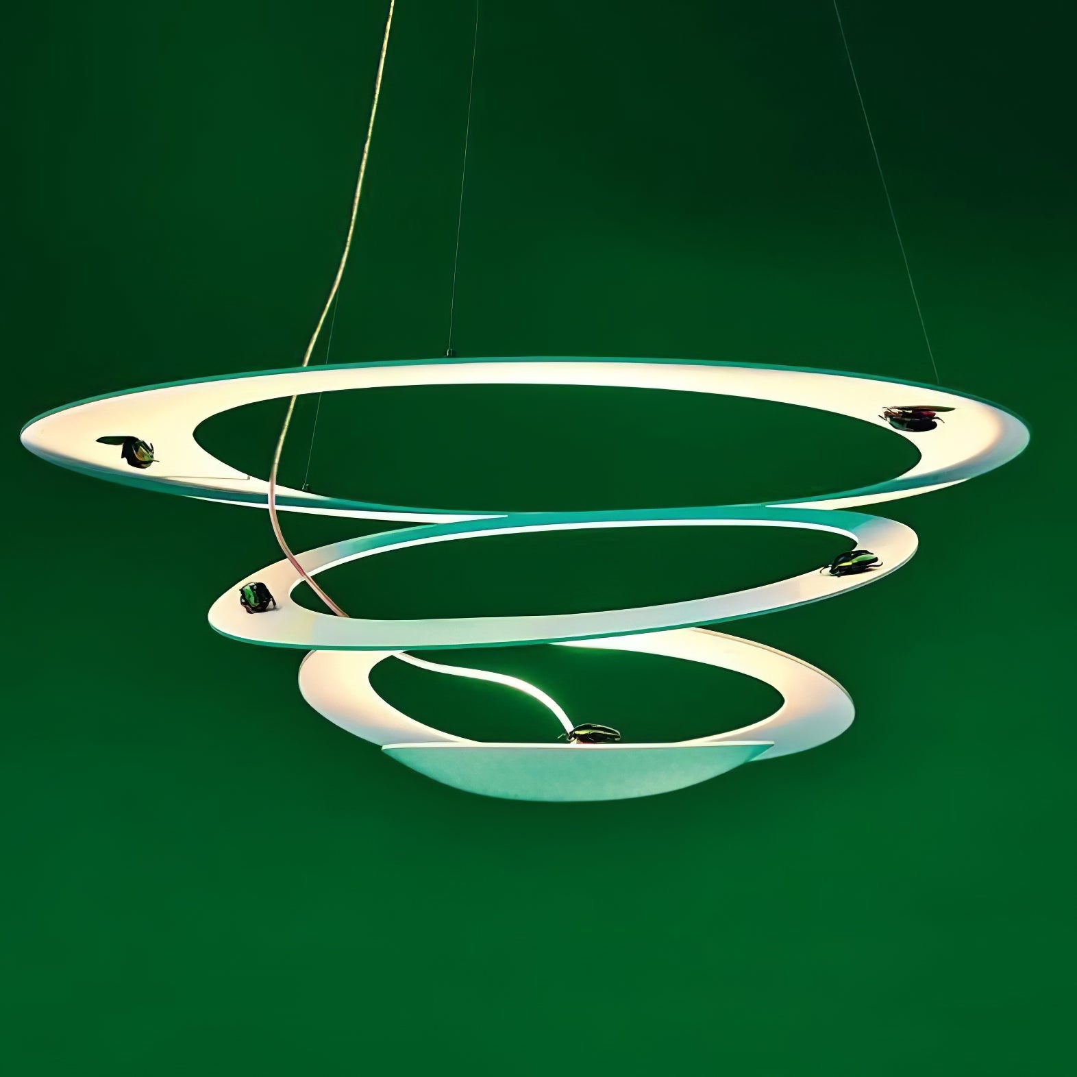 Micro Lustre LED Anneaux Tourbillonnants - Neutralighting