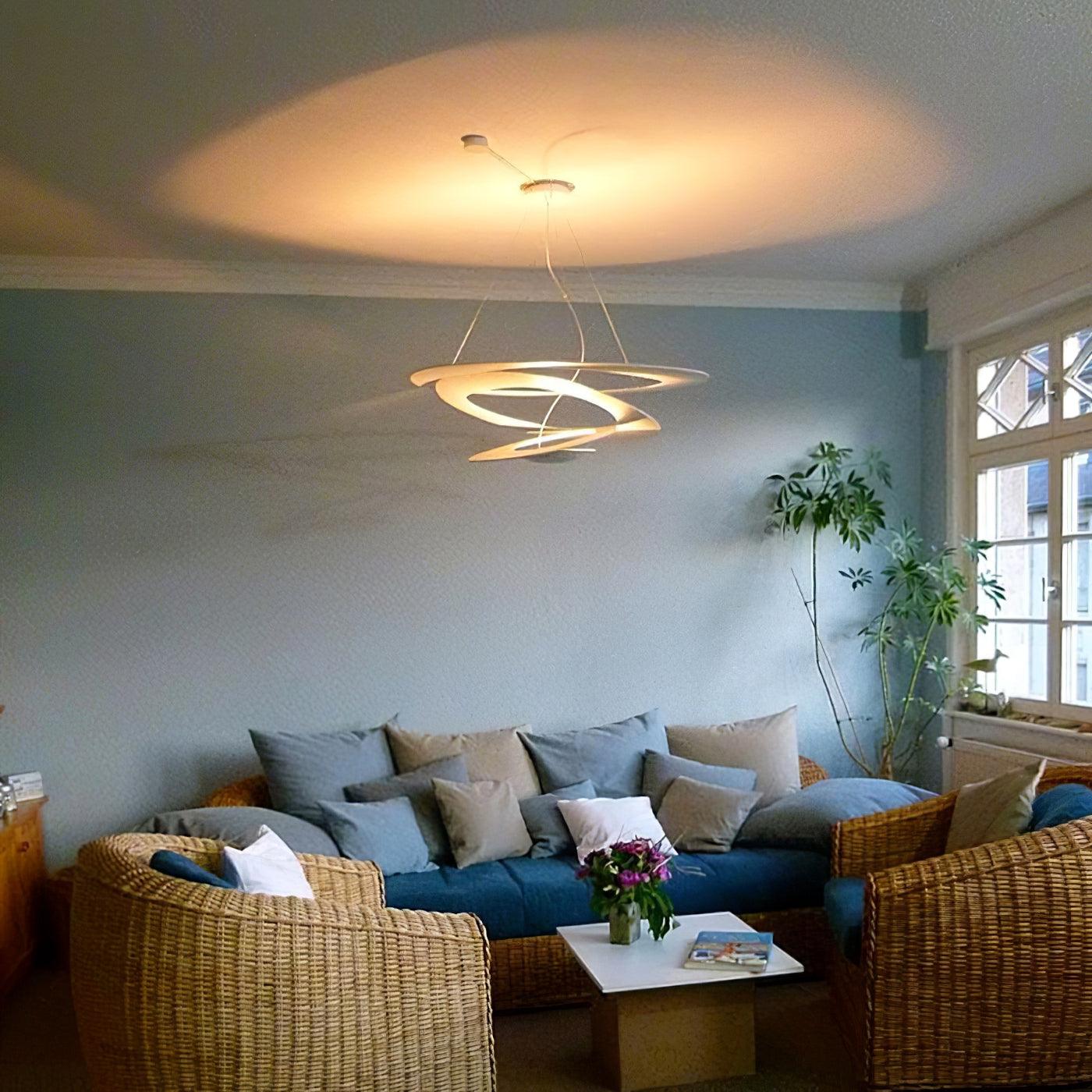 Micro Lustre LED Anneaux Tourbillonnants - Neutralighting