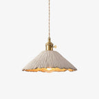 Microcement Lampe suspendue avec abat-jour en tissu réglable - Neutralighting