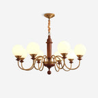 Lumivian Lustre Élégant Globe à 8 Lumières - Neutralighting