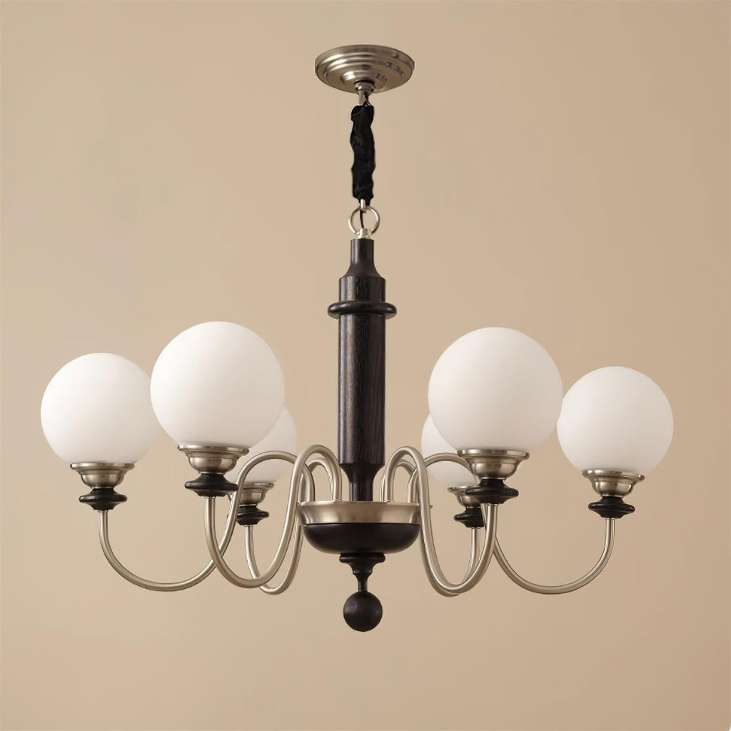 Lumivian Lustre Élégant Globe à 8 Lumières - Neutralighting