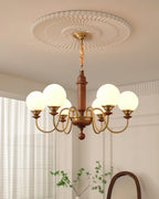 Lumivian Lustre Élégant Globe à 8 Lumières - Neutralighting