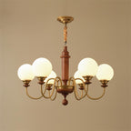 Lumivian Lustre Élégant Globe à 8 Lumières - Neutralighting