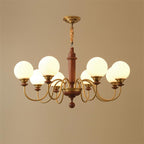 Lumivian Lustre Élégant Globe à 8 Lumières - Neutralighting
