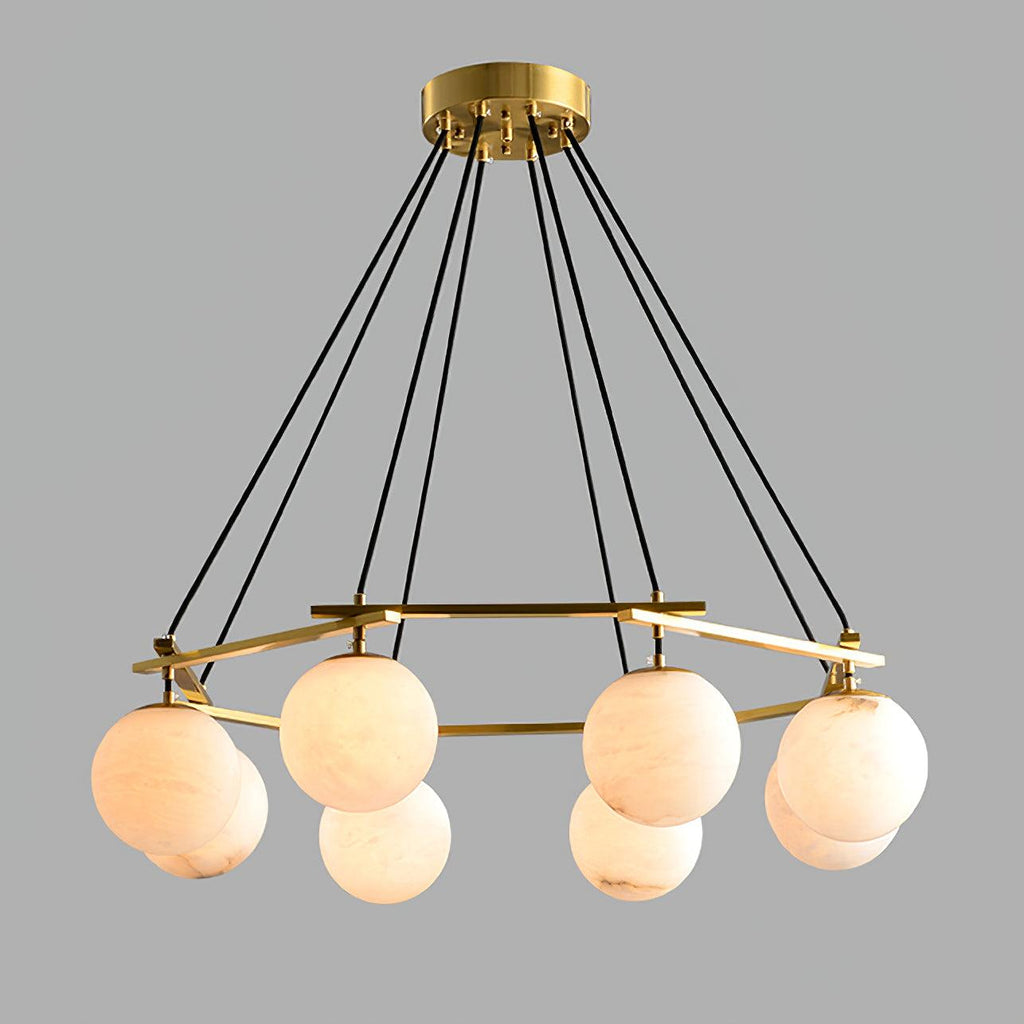 Lunara Albâtre Lustre - Neutralighting