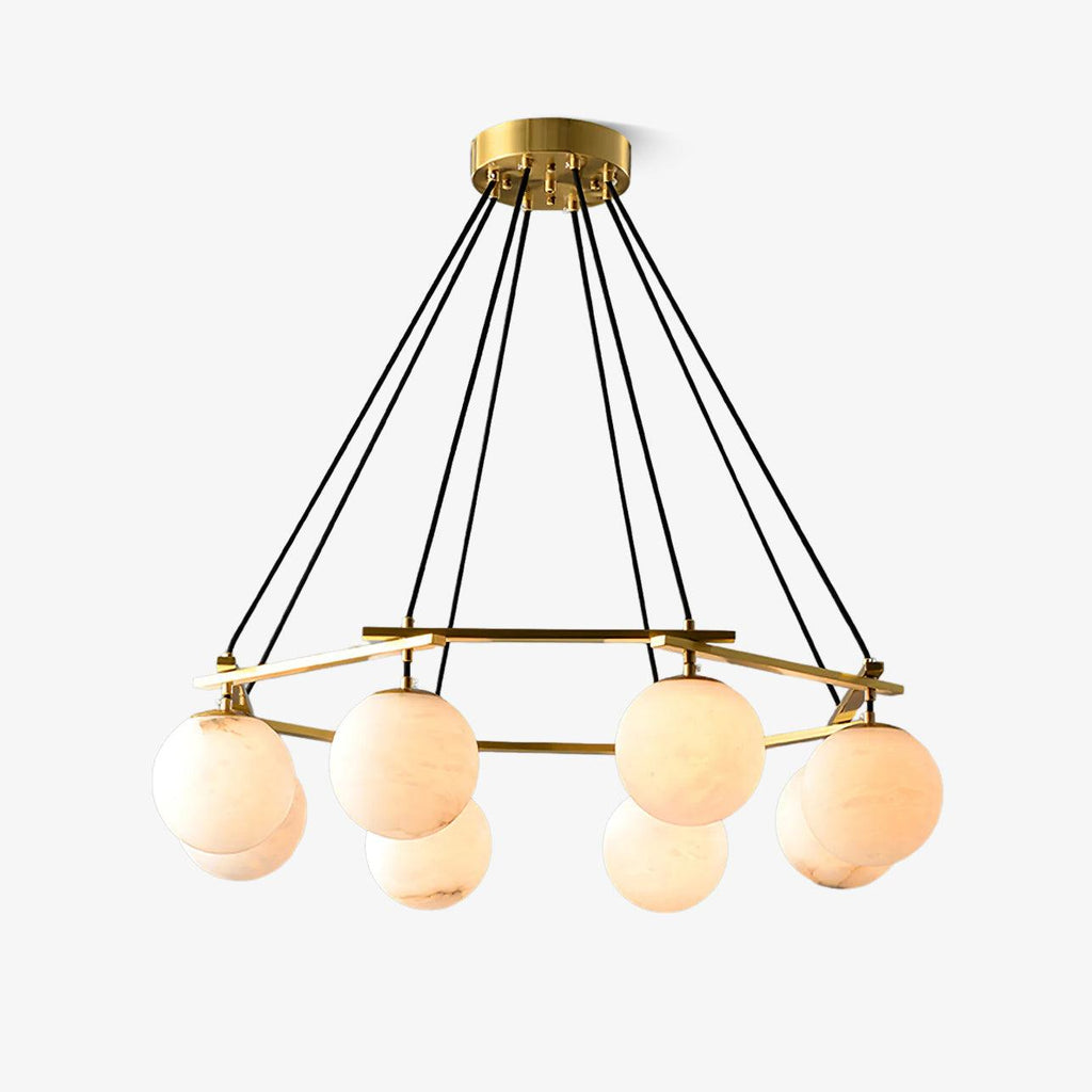 Lunara Albâtre Lustre - Neutralighting