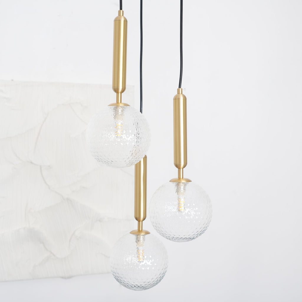 Velain Suspension industrielle en laiton - Neutralighting