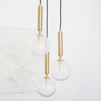 Velain Suspension industrielle en laiton - Neutralighting