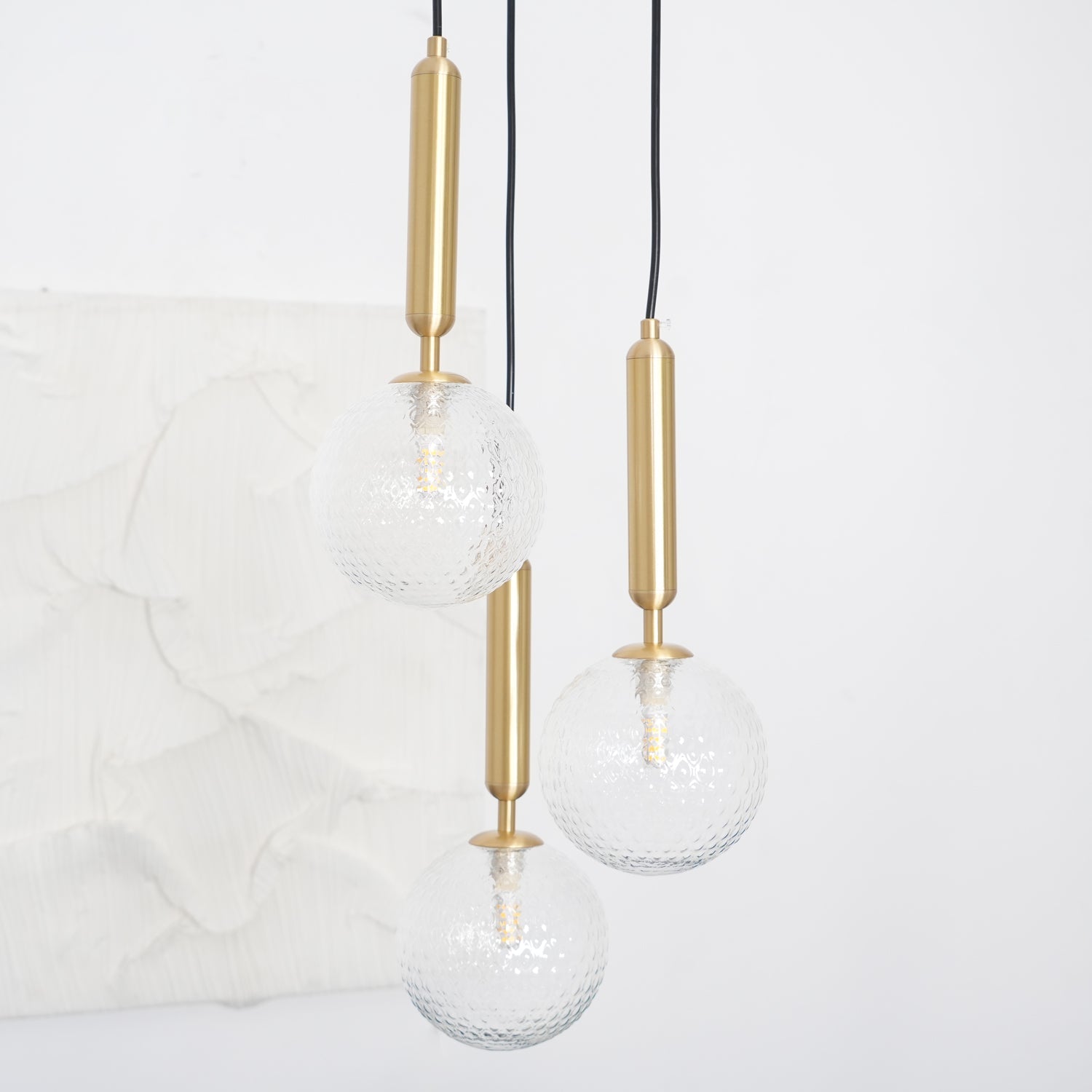 Velain Suspension industrielle en laiton - Neutralighting