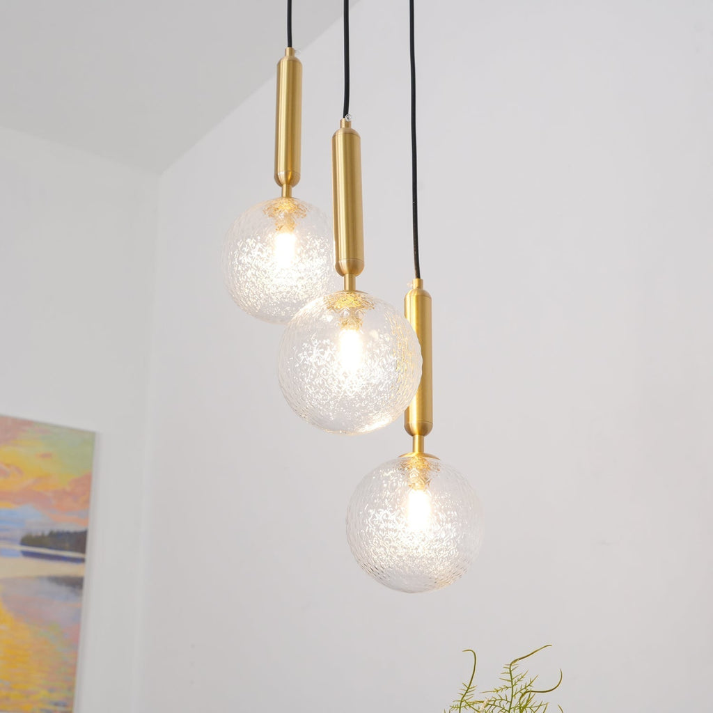 Velain Suspension industrielle en laiton - Neutralighting