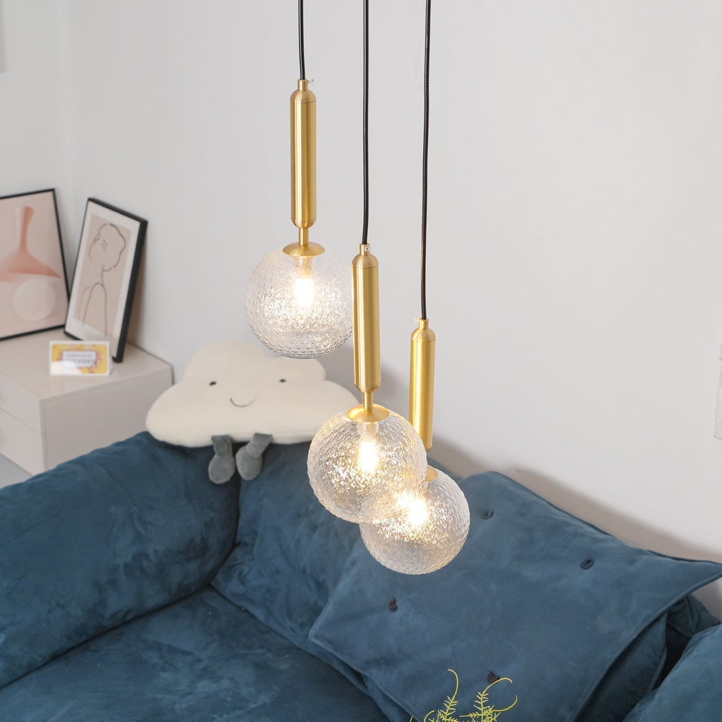 Velain Suspension industrielle en laiton - Neutralighting