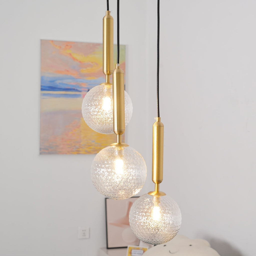 Velain Suspension industrielle en laiton - Neutralighting