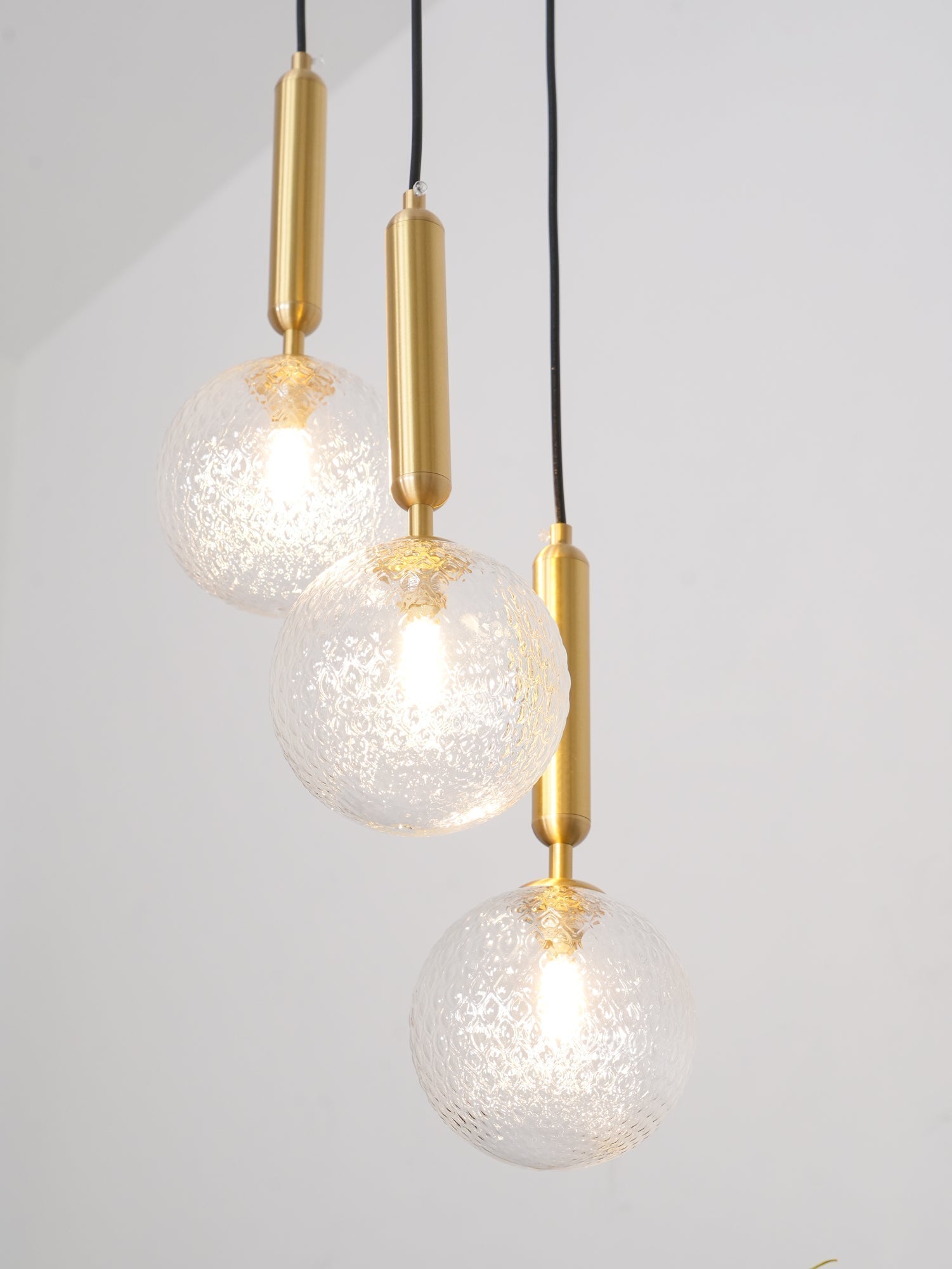 Velain Suspension industrielle en laiton - Neutralighting