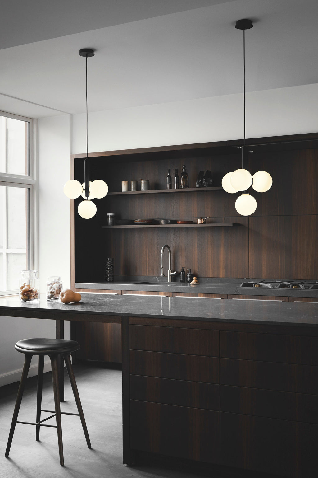 Velain Suspension industrielle en laiton - Neutralighting