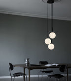 Calyxia Suspension Industrielle Classique en Verre - Neutralighting