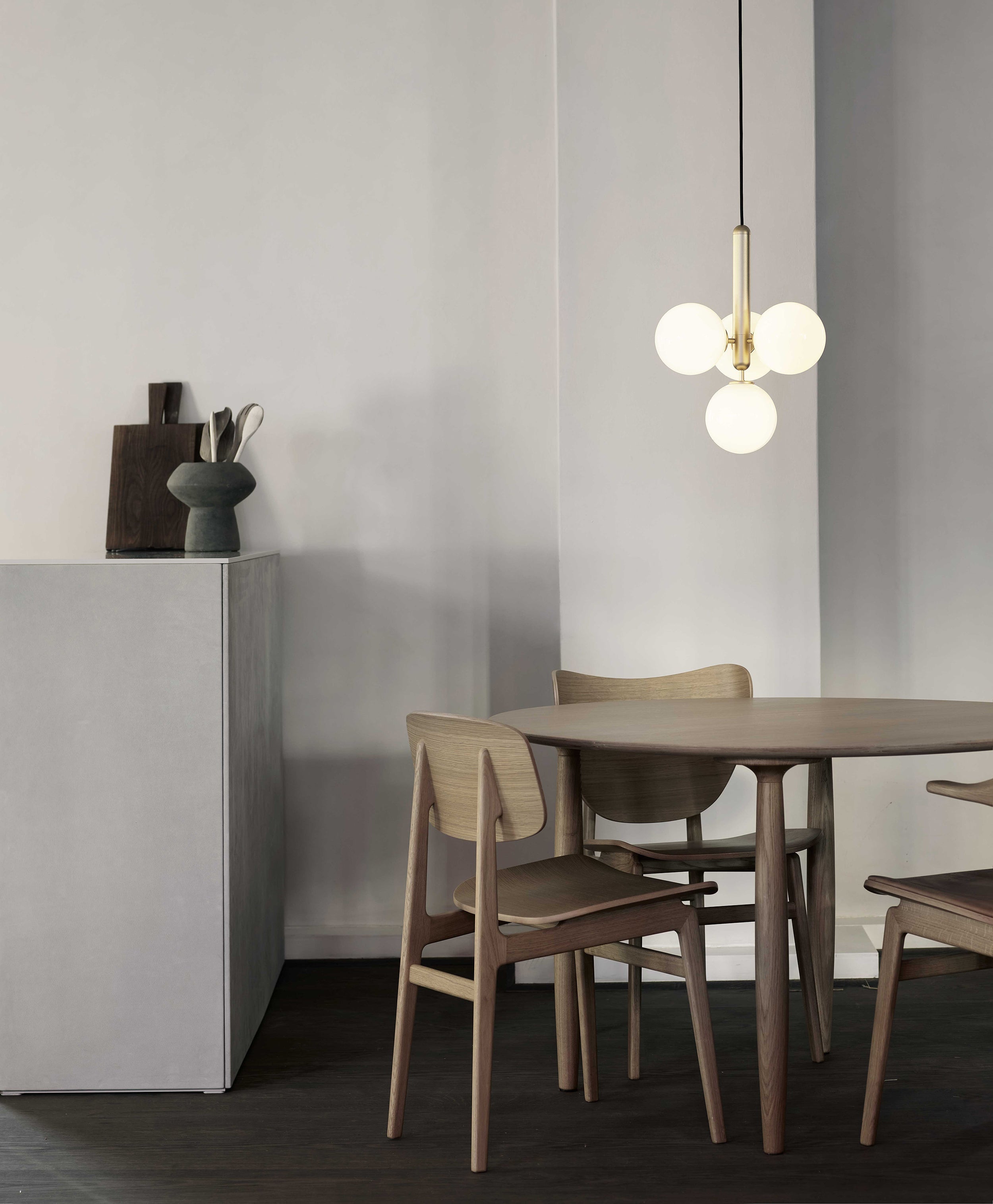 Velain Suspension industrielle en laiton - Neutralighting