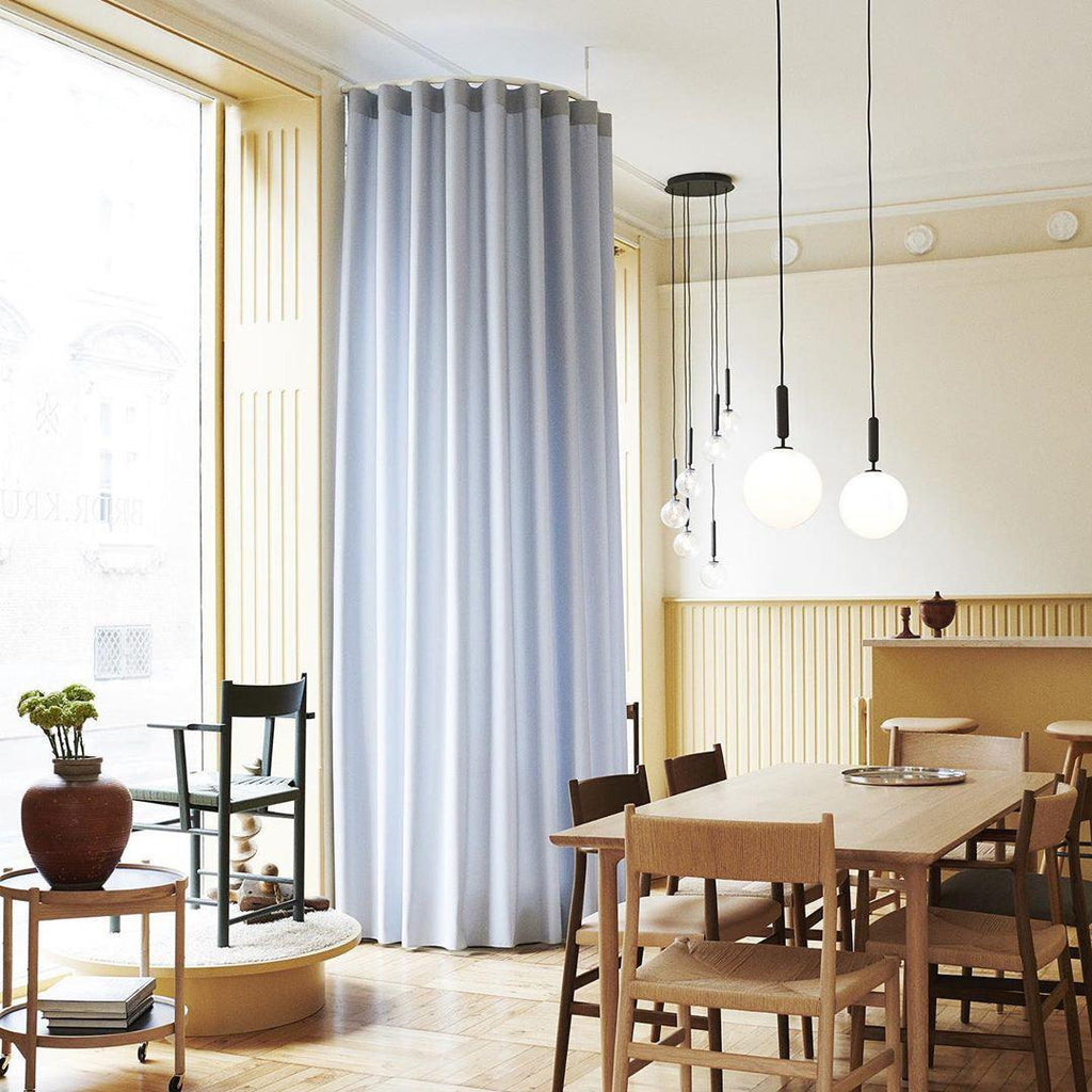 Calyxia Suspension Industrielle Classique en Verre - Neutralighting