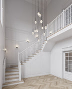 Calyxia Suspension Industrielle Classique en Verre - Neutralighting