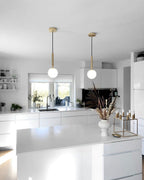 Calyxia Suspension Industrielle Classique en Verre - Neutralighting
