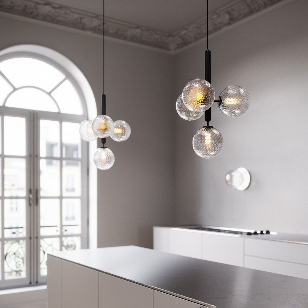 Velain Suspension industrielle en laiton - Neutralighting