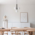 Calyxia Suspension Industrielle Classique en Verre - Neutralighting
