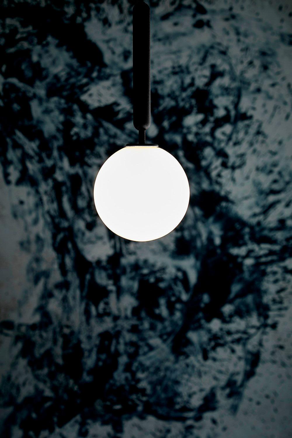Calyxia Suspension Industrielle Classique en Verre - Neutralighting