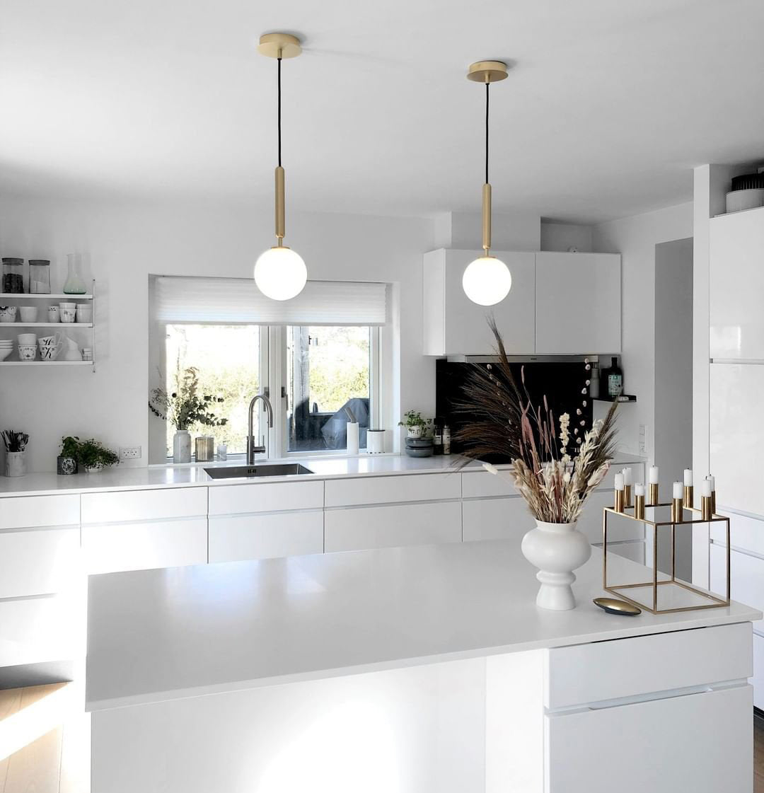 Velain Suspension industrielle en laiton - Neutralighting