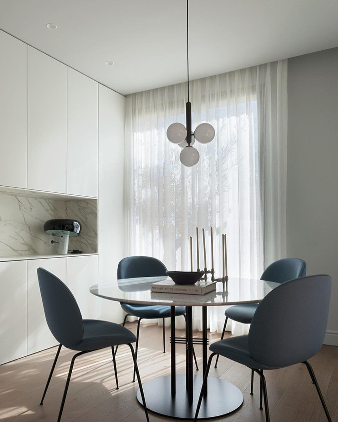 Calyxia Suspension Industrielle Classique en Verre - Neutralighting