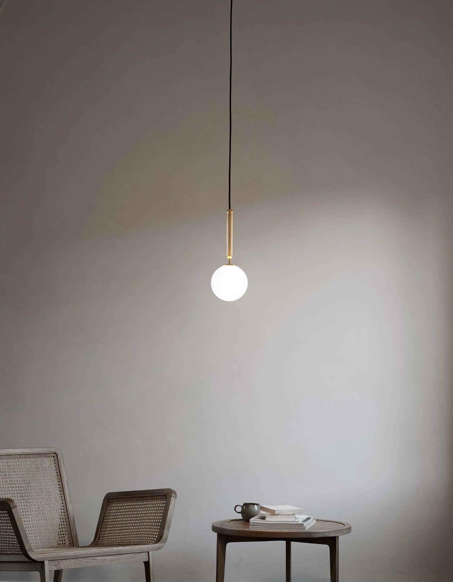 Calyxia Suspension Industrielle Classique en Verre - Neutralighting