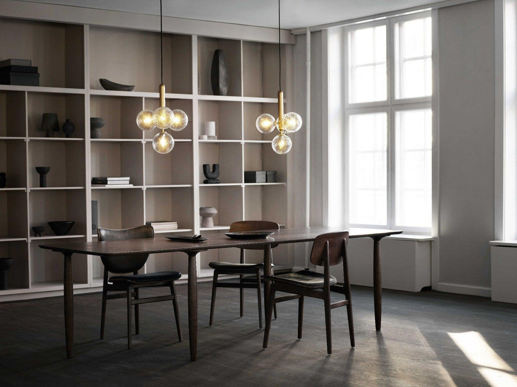 Calyxia Suspension Industrielle Classique en Verre - Neutralighting