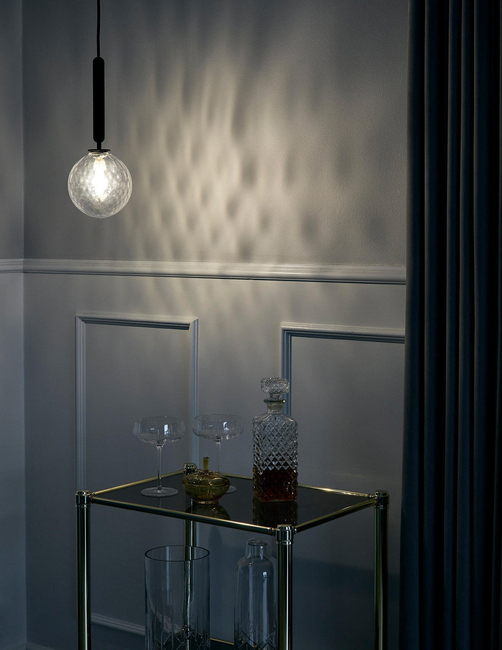 Velain Suspension industrielle en laiton - Neutralighting