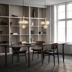 Velain Suspension industrielle en laiton - Neutralighting