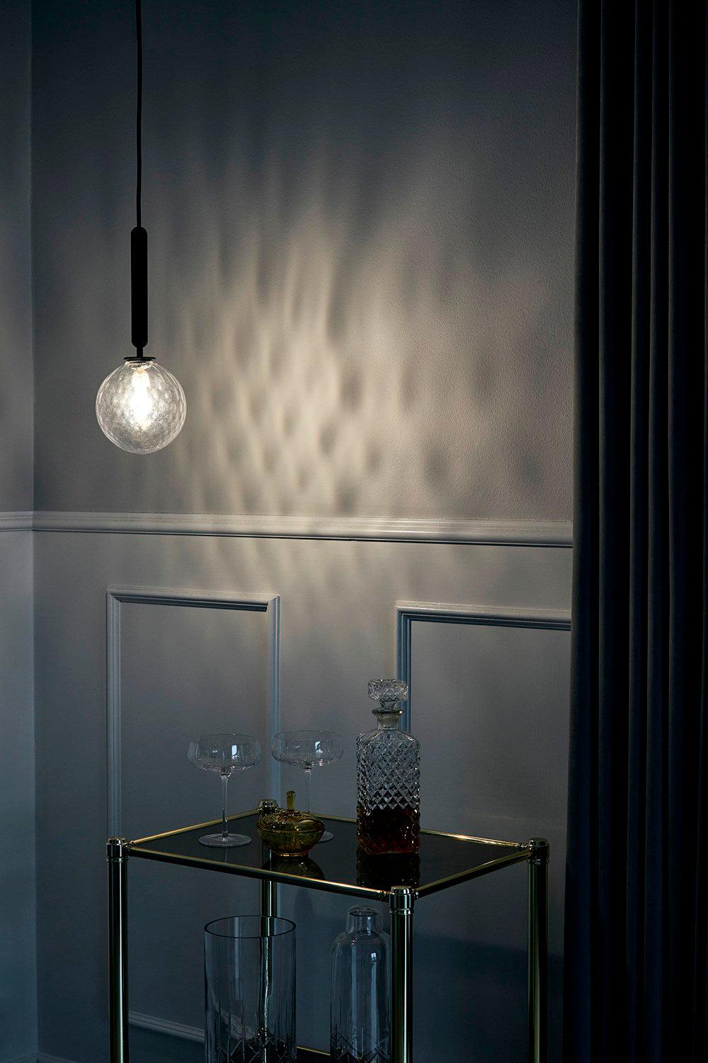 Calyxia Suspension Industrielle Classique en Verre - Neutralighting